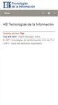 Mobile Screenshot of hbti.com.mx